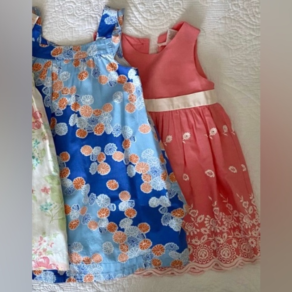 Janie Jack Dresses size 18-24, 2 T